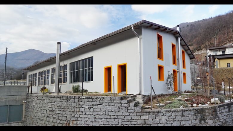 Conversione edificio industriale Camedo Centovalli