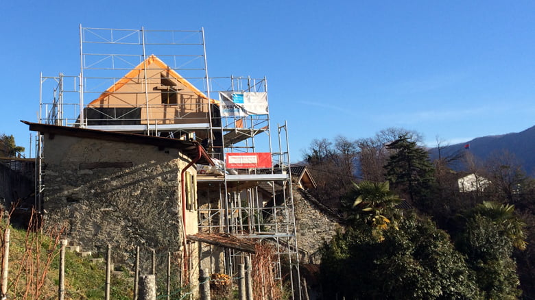 Casa Ramelli - cantiere